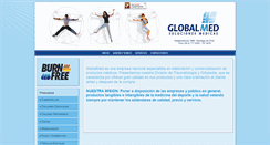 Desktop Screenshot of global-med.cl